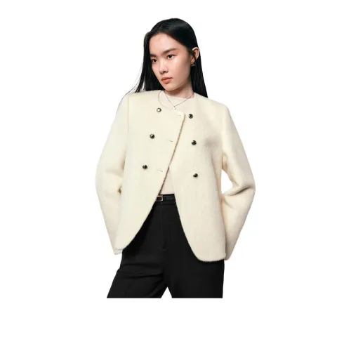 TKY SHOP Бежевое Женское Пальто