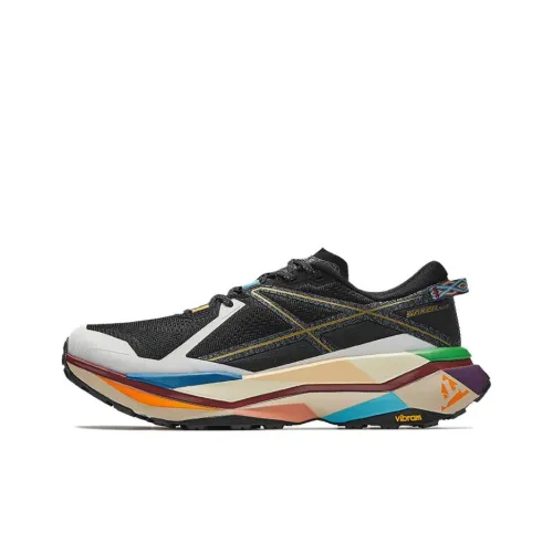 ANTA Hunter Fury 2 Slip-on Trail Беговые кроссовки Мужские Черный Белый