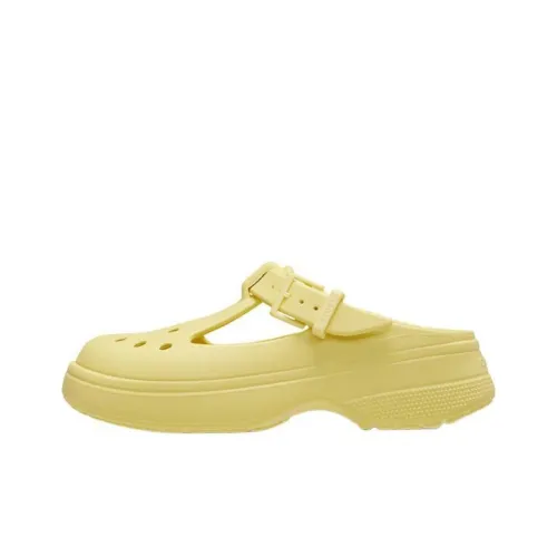 Crocs Сабо Желтые Женские