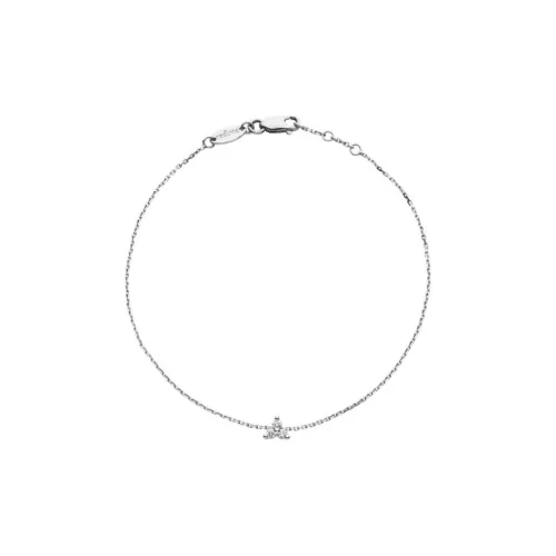 Redline 18К Белое золото браслеты с бриллиантами женский серебряный