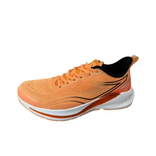 ANTA Hydrogen Run 6th Generation Амортизация Устойчивый к истиранию Дышащий Низкий Топ Повседневные Беговые кроссовки Мужские Оранжевые