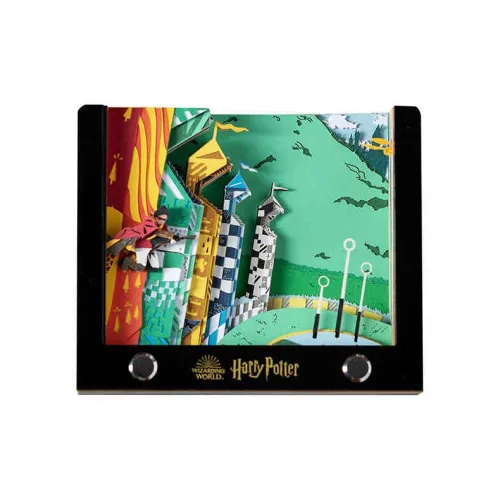 Гарри Поттер Хогвартс Замок Срывающийся 3D-эффект Ласточковое Записка Планнер Креативная Записка Бумага Мерч по IP