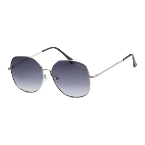 GUESS Металл OVAL SUNGLASSES Женские Черный