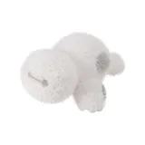 Большая белая плюшевая кукла