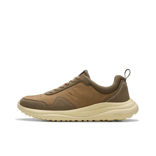 Clarks Низкий Топ Casual Мужской Темно-Серый