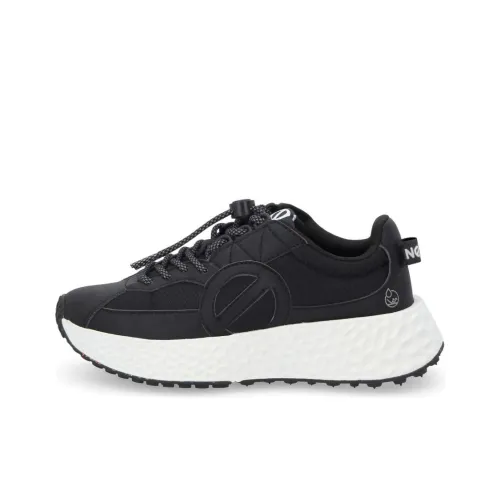 NO NAME Беговые кроссовки Low Top Черные Женские