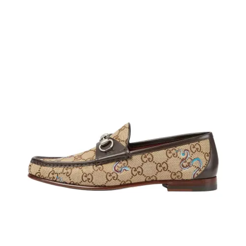 GUCCI Horsebit 1953 Лоферы Мужские Коричневые