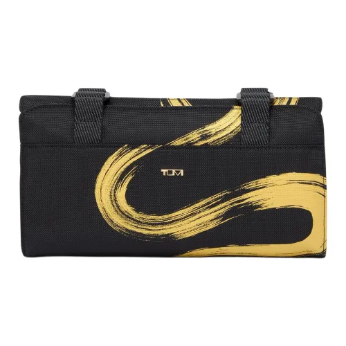 TUMI Нейлон Хлопок Мешок для хранения Унисекс Золотая Змея Штрих кисти