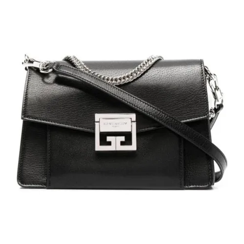 Givenchy Сумка через плечо из козьей кожи женская черная