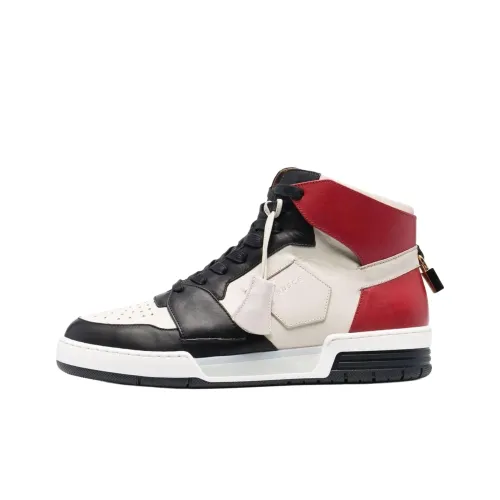 Buscemi Скейтборд Кроссовки Высокие Красный Мужской