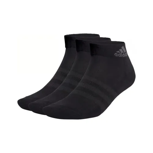 Adidas Низкие носки унисекс 3 упаковки черный