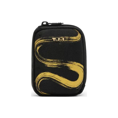 TUMI Нейлон Хлопок Мешок для хранения Унисекс Золотая Змея Штрих кисти