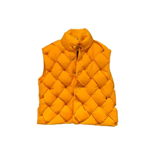 Bottega Veneta Пуховик Мужской Свежий Оранжевый