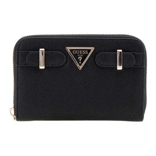 GUESS Полиуретан Кошелек Мини Женский Черный