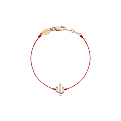 Redline 18K Розовое золото браслеты с алмазами унисекс
