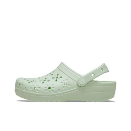 Crocs Classic Stamen Sabo Women's Green Crocs Классический Stamen Sabo Женские Зеленый