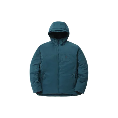 KOLON SPORT Хлопковый пуховик Мужской Зеленый