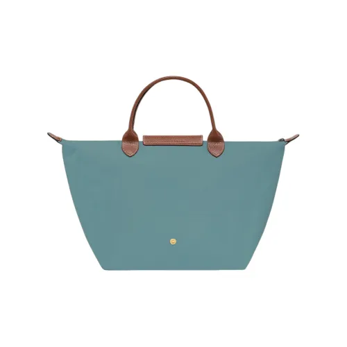 LONGCHAMP Полиамид Сумка Средняя Женская Светло-Зеленая Серая