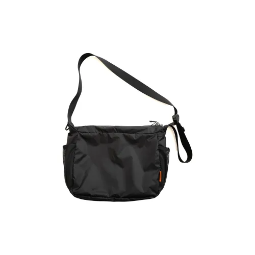 MYBRANDORIGINAL Нейлоновые сумки через плечо сумка на плечо средний размер унисекс черный