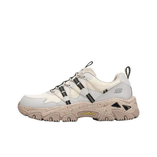 Skechers D'LITES Hiker Устойчивый к истиранию Низкий Топ Походная обувь Мужская Тауповая