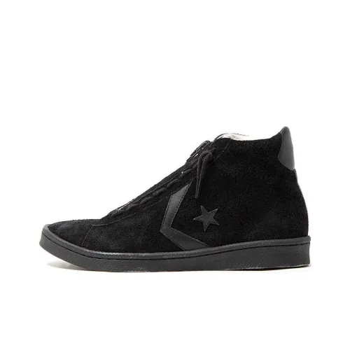 Nonnative x Converse Cons Pro Leather противоскользящие устойчивые к истиранию высокие кеды для скейтбординга Мужские Черные
