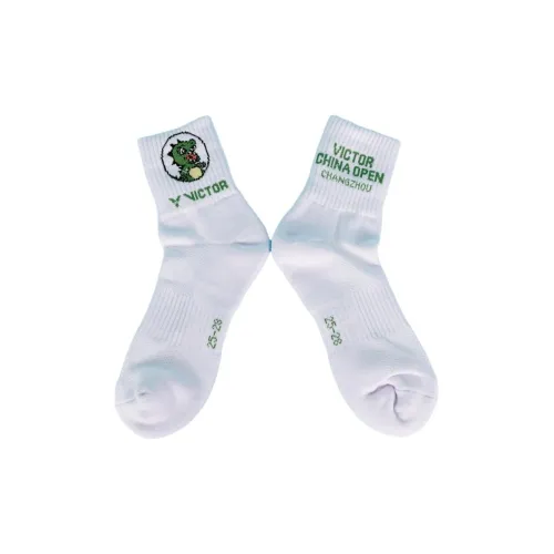 Victor Носки Crew Мужские 1 Пачка Отбеленные
