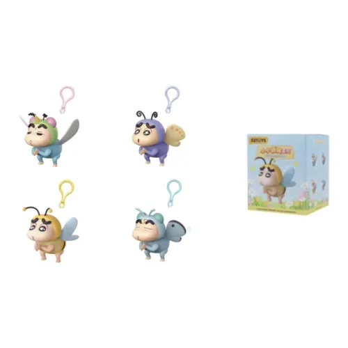 52TOYS Карандаш SHIN Chan Little New Wing Collection Слепые коробки Один Mystery Коробка Целая коробка 4 шт