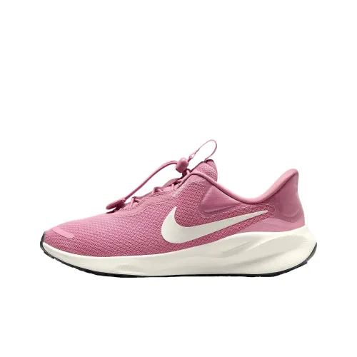 Nike REVOLUTION 7 Нескользящий Легкий Низкий Топ Повседневные Беговые Кроссовки Женские Розовые