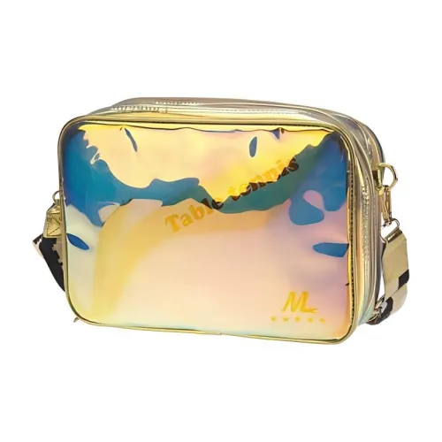 Лайнер Plastic PING Пинг-понговая ракетка Сумка Клатч Унисекс Золото