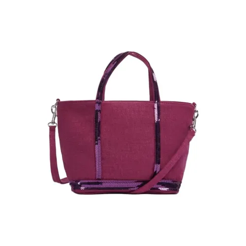 Vanessa Bruno Ткань Тоут Сумка Сумка для покупок Сумка через плечо Сумка Маленькая Женская Черная смородина Каштановый