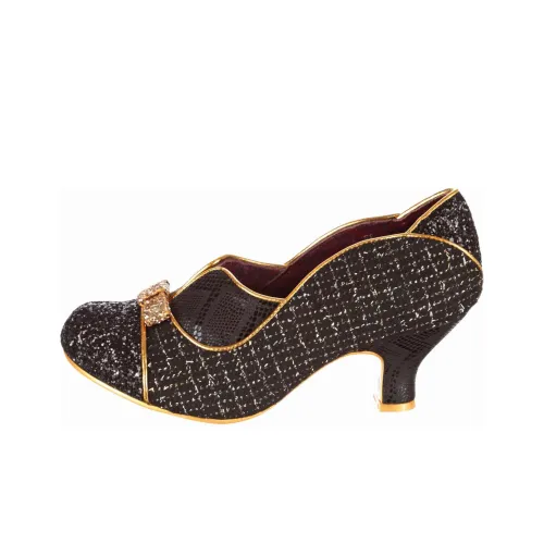 IRREGULAR CHOICE Hold Up Широкая нога Высокий каблук Женский Черный