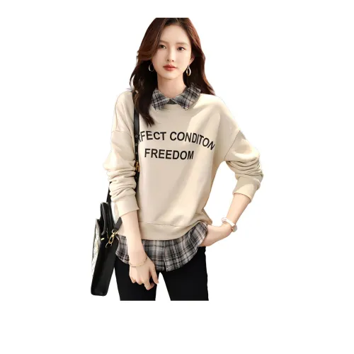 XWI Теплый Абрикос Женский Свитшот