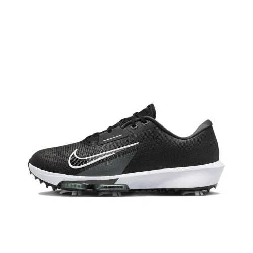 Nike Air Zoom Infinity Slip Resistant Abrasion Resistant Низкий Топ Обувь для гольфа Унисекс Черный Широкая подошва