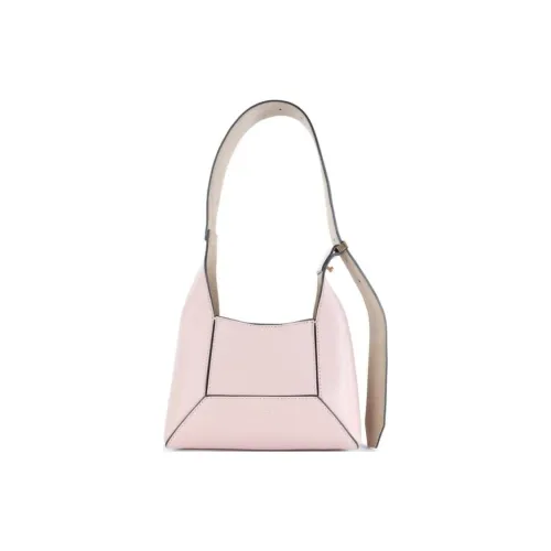 Jimmy Choo Сумка через плечо из телячьей кожи женская розовая