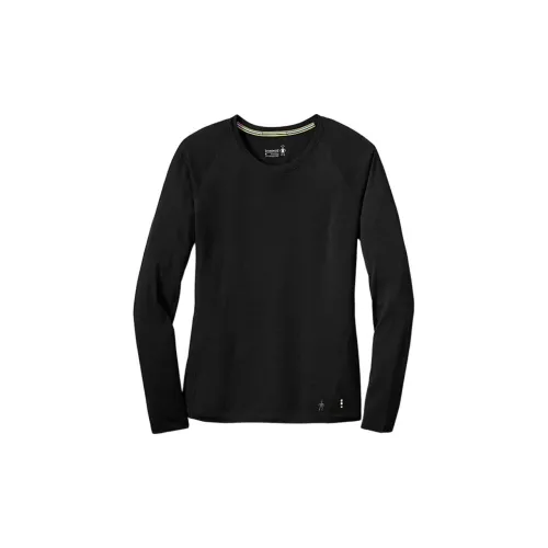 SMARTWOOL Undershirt Женские Черный