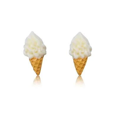 LuluCanaan Смола Серьги-гвоздики Женские