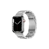 Серебряный [Три Корона Стальной браслет]