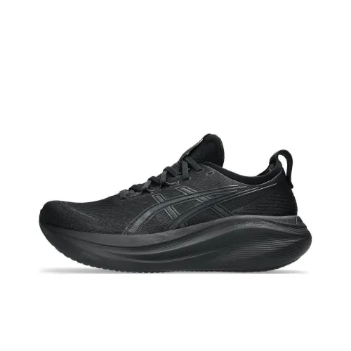 Asics Гель Nimbus 27 Беговые кроссовки Низкий Топ Черный Мужской