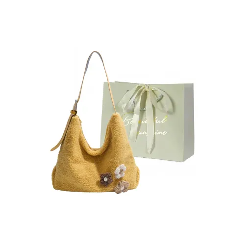 JIANGLIDA Плюшевая сумка через плечо стандартная женская многоцветная