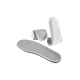 Белый с серым [2 шт] Дышащий, с функцией влаговыделения | Антибактериальный, устойчивый к запахам