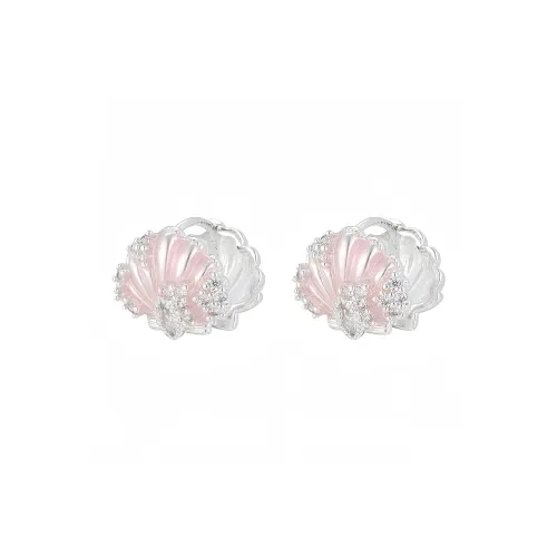 EAR PARTNER Серьги-гвоздики из серебра 925 пробы женские