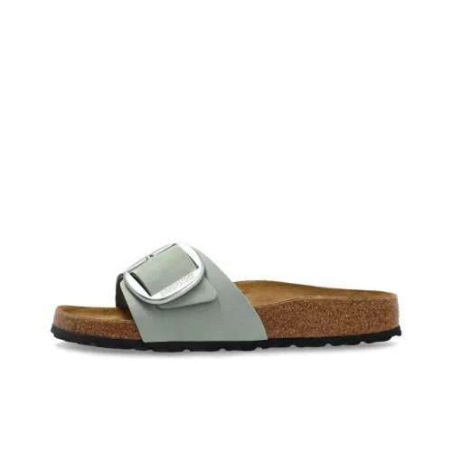 Birkenstock Madrid Slip-resistant Abrasion-resistant Слипоны Женские Зеленый