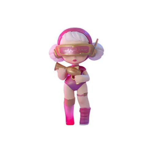 TOYCITY LAURA Lula Cyberpunk Space Capsule Вторая версия Слепые коробки Один Mystery Коробка Целая коробка 4 шт