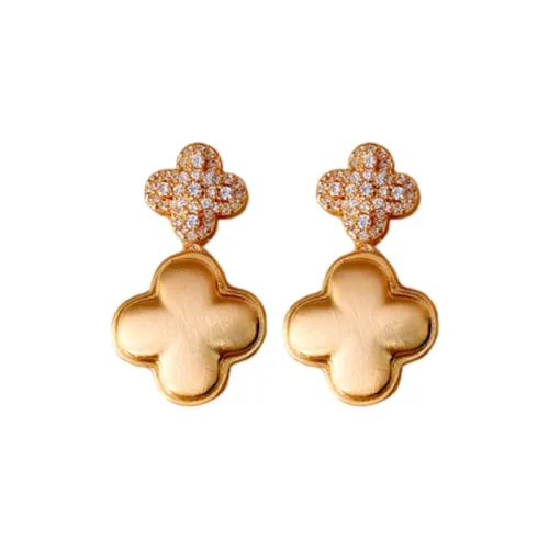 Drejew Серьги из меди с цирконием женские