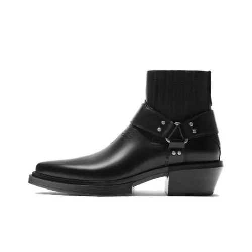 ZARA Ботильоны Мужские Черные