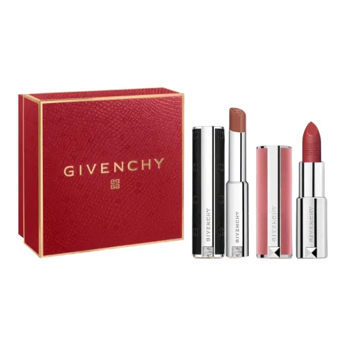 Givenchy New Year Limited Элегантный Окрасить Двойной Коробка Помады Матовый Легко Смешивается 2,7г+3,4Г