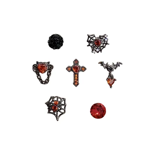 Серьги-гвоздики Vegetarian Alloy Unisex