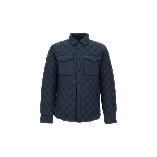 SAVE THE DUCK Пуховик Мужской Морской Синий