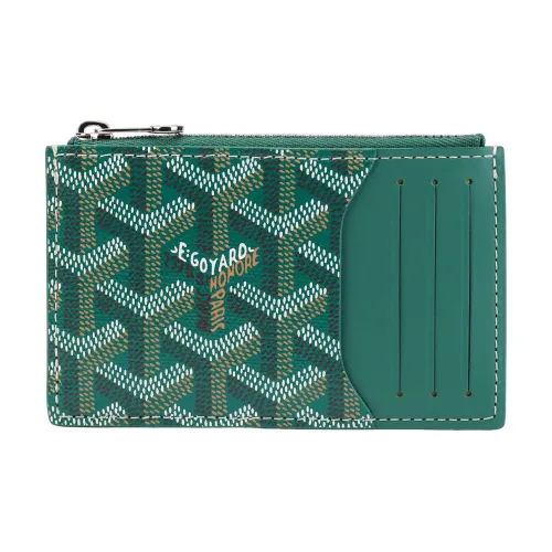 GOYARD Холст Картхолдер Унисекс Зеленый
