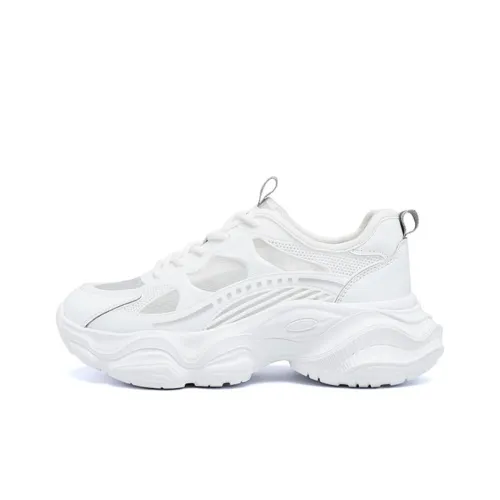 AGSDON Низкий топ обувь с толстой подошвой женская